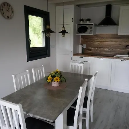 Na Kaszubach, Borowy Mlyn, Jezioro Gwiazda, Sauna, 4 بيت للعطل *