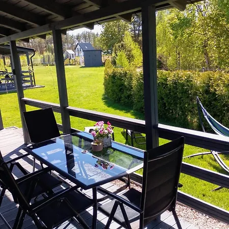 Na Kaszubach, Borowy Mlyn, Jezioro Gwiazda, Sauna, 4 Holiday home Borowy Mlyn
