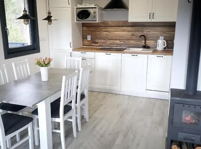 Na Kaszubach, Borowy Mlyn, Jezioro Gwiazda, Sauna, 4 Nyaraló *