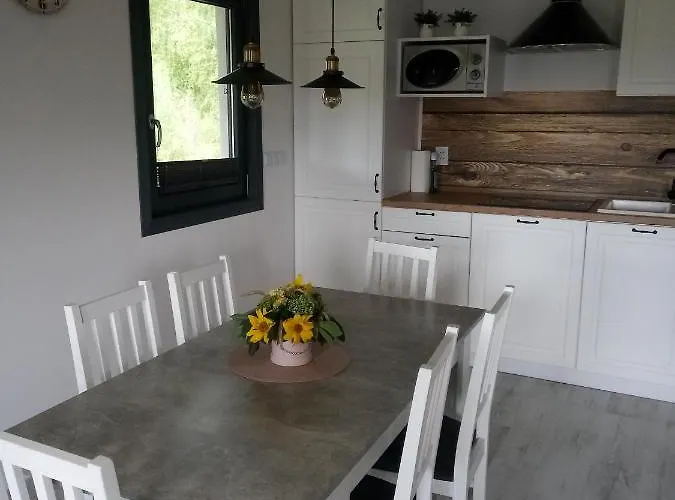 Na Kaszubach, Borowy Mlyn, Jezioro Gwiazda, Sauna, 4 Nyaraló *