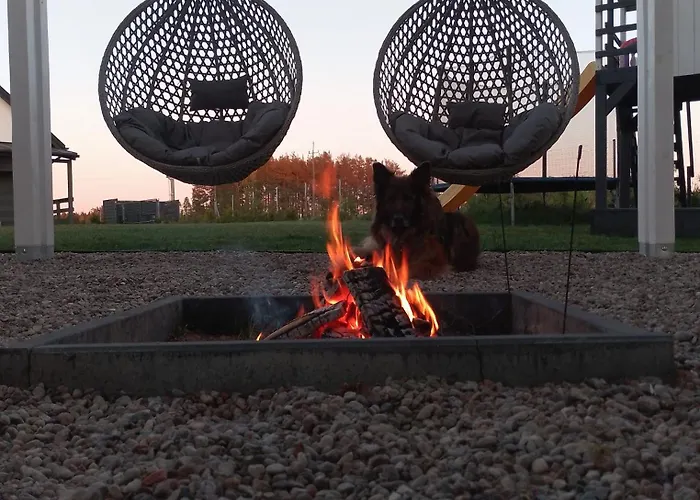 Nyaraló Na Kaszubach, Borowy Mlyn, Jezioro Gwiazda, Sauna, 4